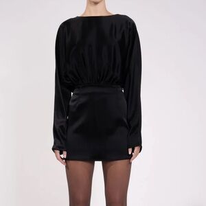 NONchalant Black Long Sleeve Dress